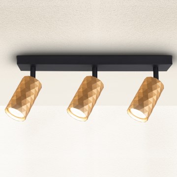 Brilagi - Točkovna svetilka SELE DIAMANT 3xGU10/30W/230V zlata