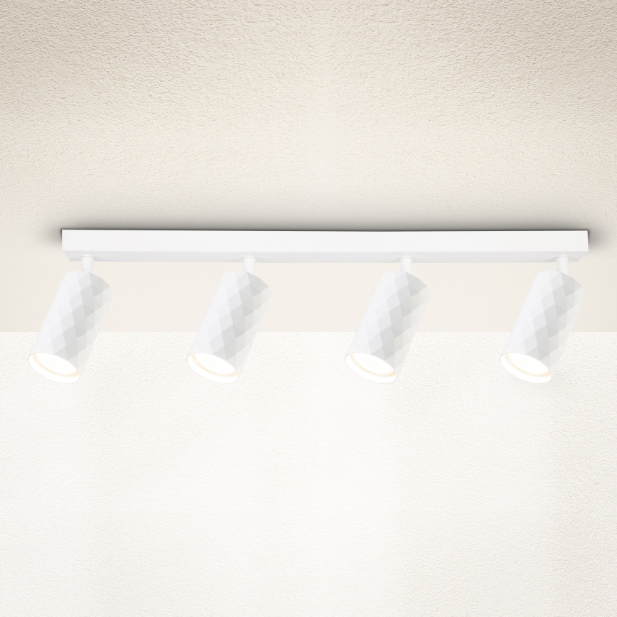 Brilagi - Točkovna svetilka SELE DIAMANT 4xGU10/30W/230V bela