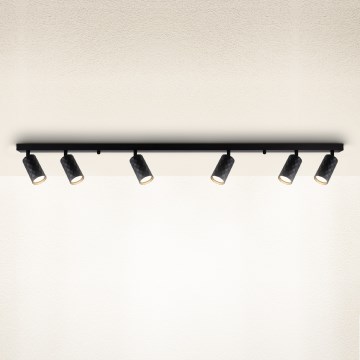 Brilagi - Točkovna svetilka SELE DIAMANT 6xGU10/30W/230V črna