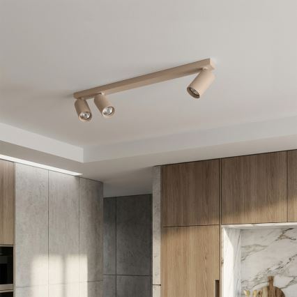 Brilagi - točkovna svetilka SELE LONG 3xGU10/30W/230V bež