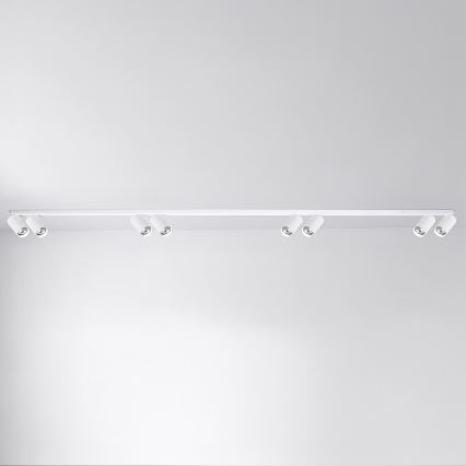 Brilagi - Točkovna svetilka SELE LONG 8xGU10/30W/230V bela