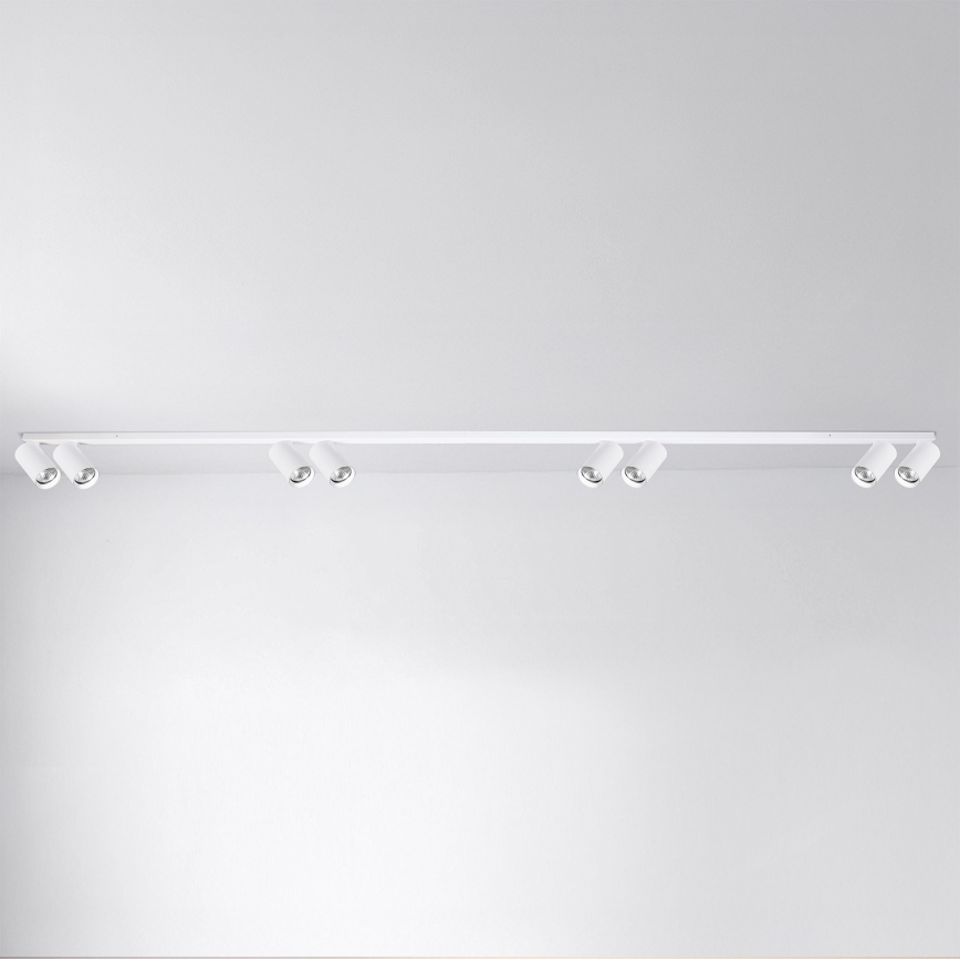 Brilagi - Točkovna svetilka SELE LONG 8xGU10/30W/230V bela
