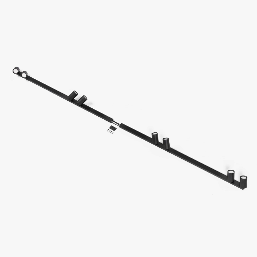 BRILAGI - Točkovna svetilka SELE LONG 8xGU10/30W/230V črna