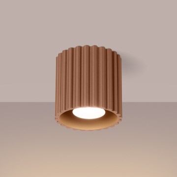 Brilagi - Točkovna svetilka SFERA 1xGU10/10W/230V, Ø 10 cm, rjava