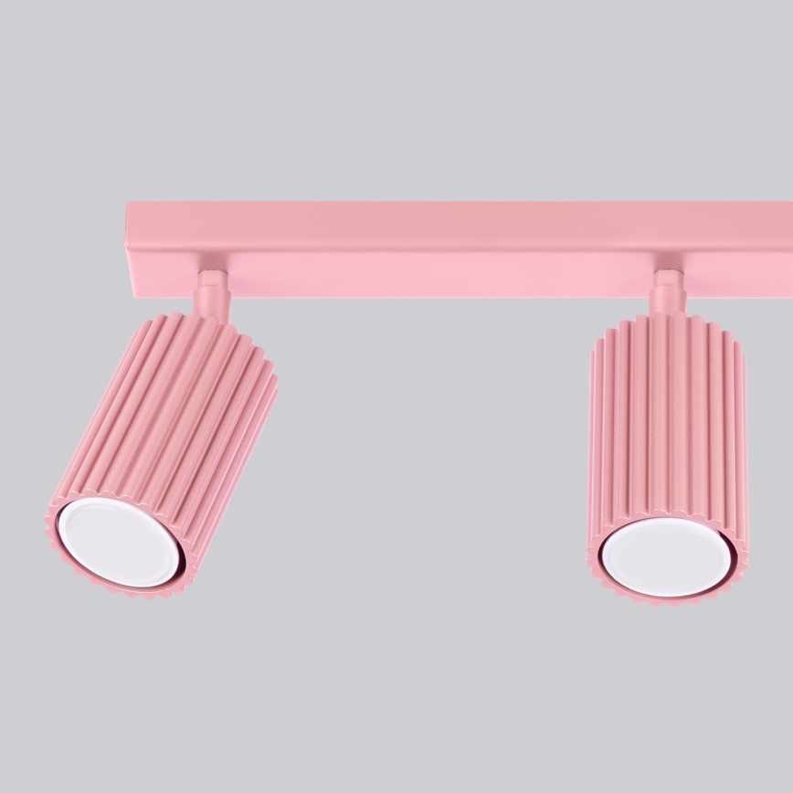 Brilagi - Točkovno svetilo CRESTO 3xGU10/10W/230V roza
