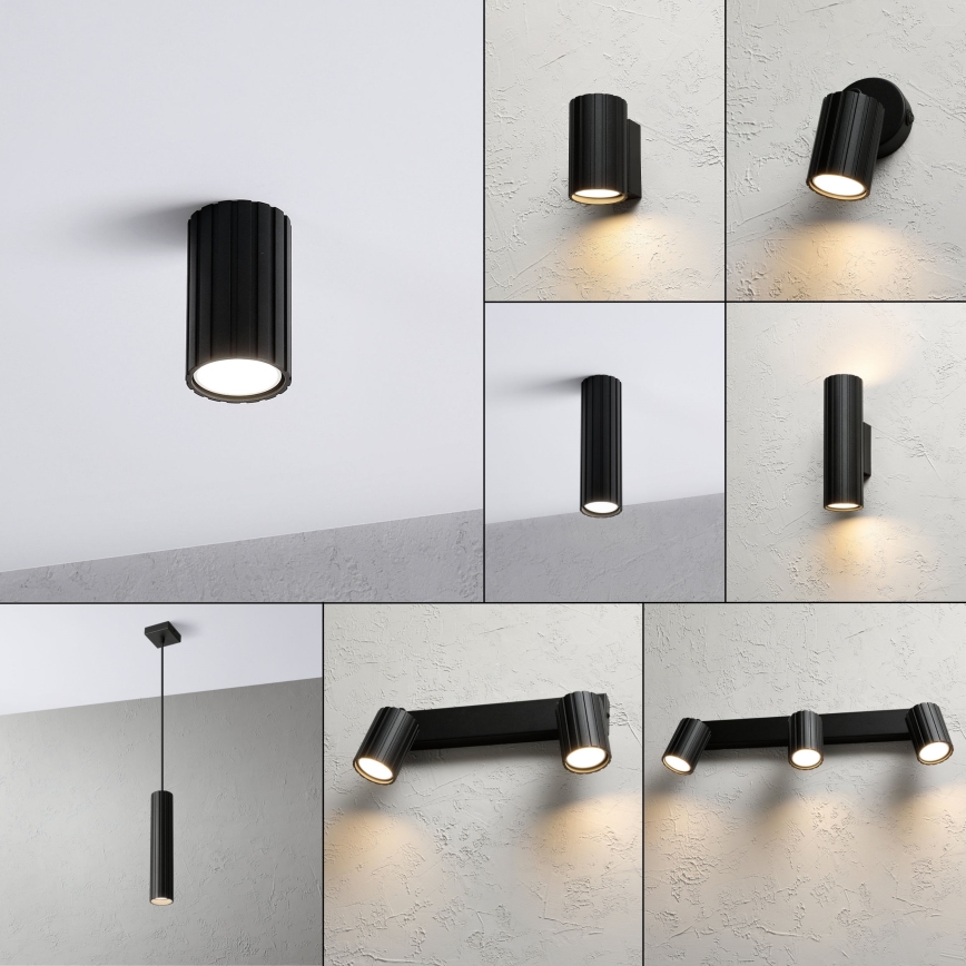 Brilagi - Točkovno svetilo CRISPINA 1xGU10/10W/230V 10 cm črno