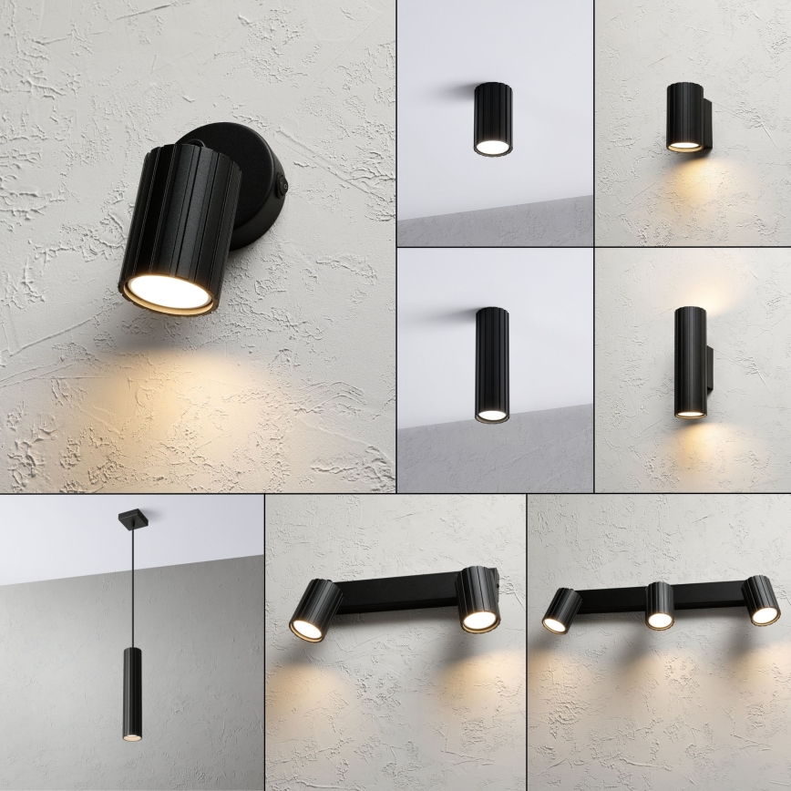 Brilagi - Točkovno svetilo CRISPINA 1xGU10/10W/230V črna