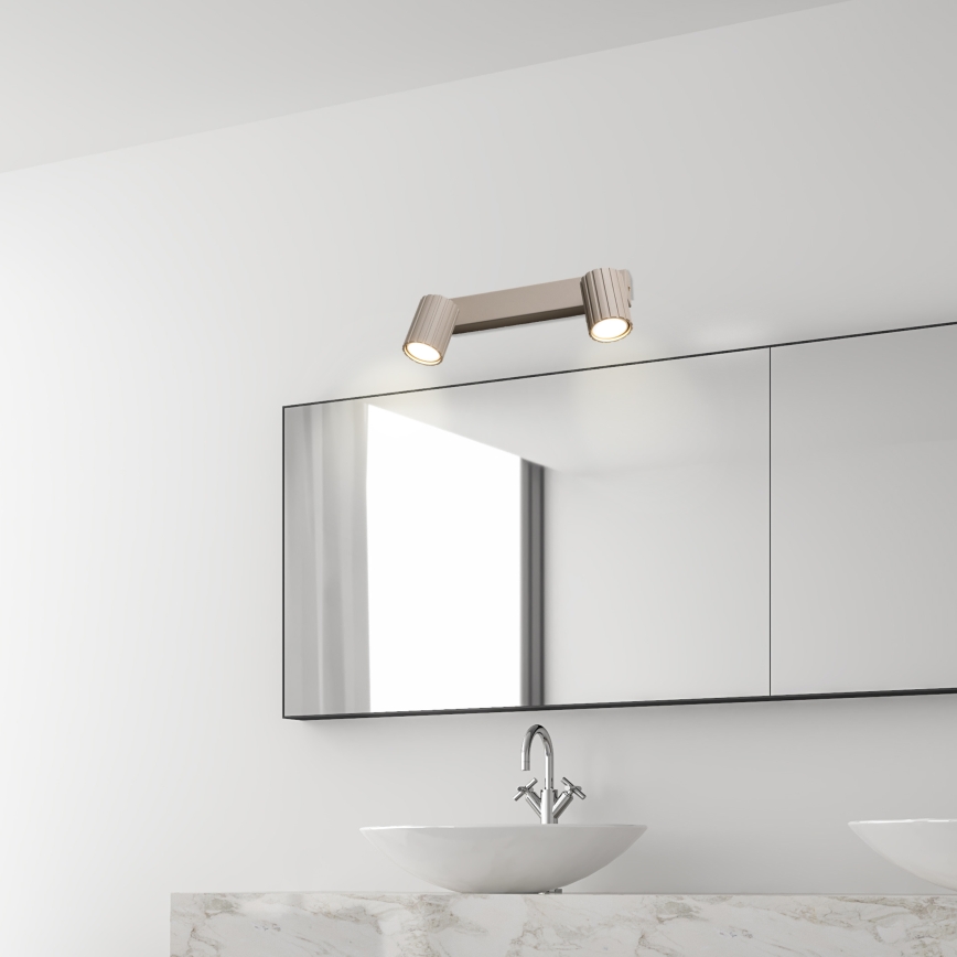 Brilagi - Točkovno svetilo CRISPINA 2xGU10/10W/230V bež