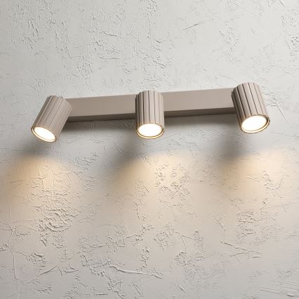 Brilagi - Točkovno svetilo CRISPINA 3xGU10/10W/230V bež