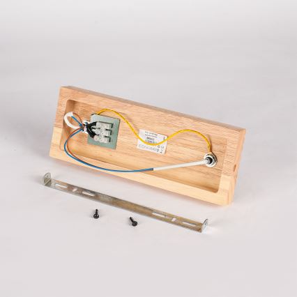 Brilagi - Točkovno svetilo HYGGE 2xE14/15W/230V kavčukovec/zadimljeno