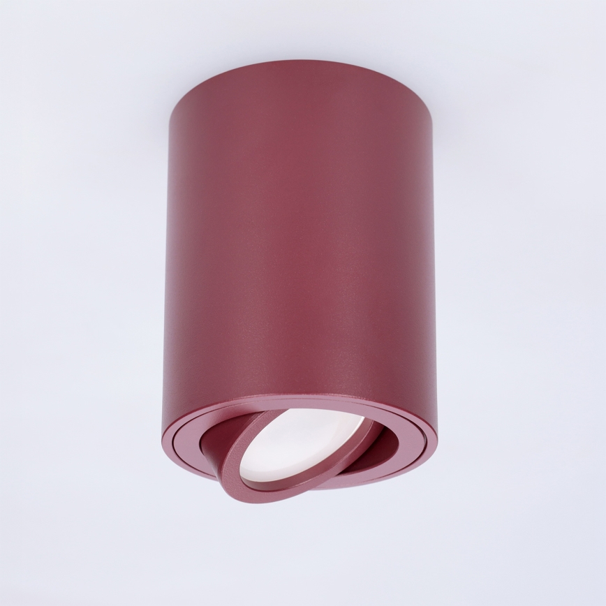 BRILAGI - Točkovno svetilo MIA 1xGU10/30W/230V 100x80 mm bordo