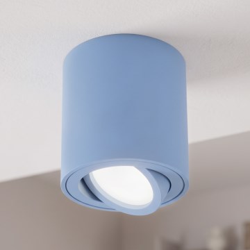 BRILAGI - Točkovno svetilo MIA 1xGU10/30W/230V 84x80 mm modro