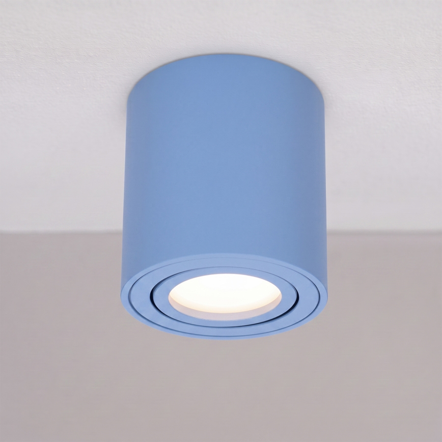 BRILAGI - Točkovno svetilo MIA 1xGU10/30W/230V 84x80 mm modro