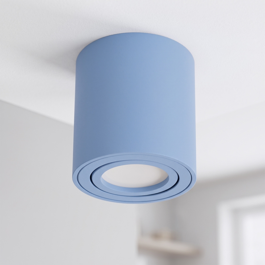 BRILAGI - Točkovno svetilo MIA 1xGU10/30W/230V 84x80 mm modro