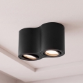 BRILAGI - Točkovno svetilo MIA DOUBLE 2xGU10/30W/230V črna