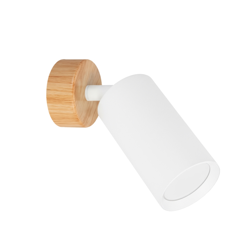 Brilagi - Točkovno svetilo SELE 1xGU10/30W/230V bela/dekor hrasta