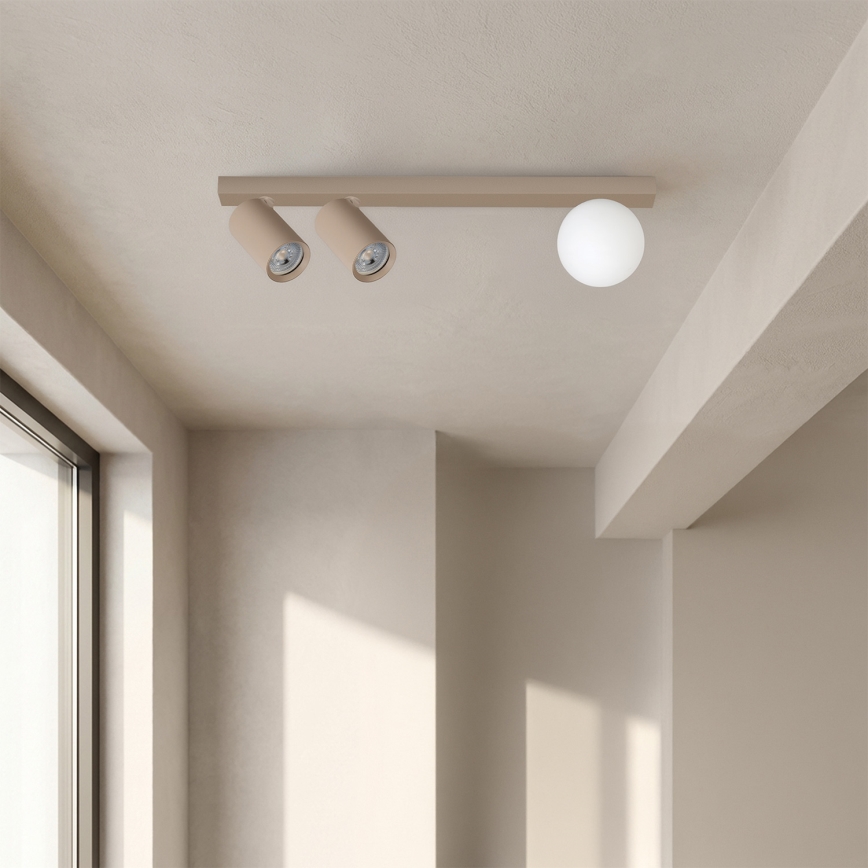 Brilagi - Točkovno svetilo SELE BALL 2xGU10/30W/230V + 1xG9/10W bež