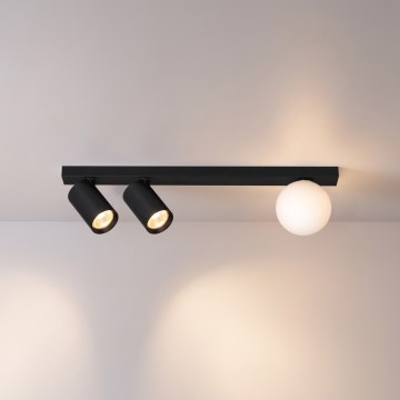 Brilagi - Točkovno svetilo SELE BALL 2xGU10/30W/230V + 1xG9/10W črna