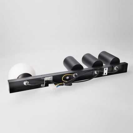 Brilagi - Točkovno svetilo SELE BALL 3xGU10/30W/230V + 1xG9/10W črno