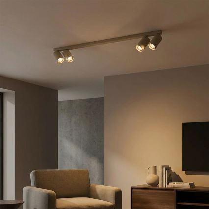 Brilagi - Točkovno svetilo SELE LONG 4xGU10/30W/230V bež