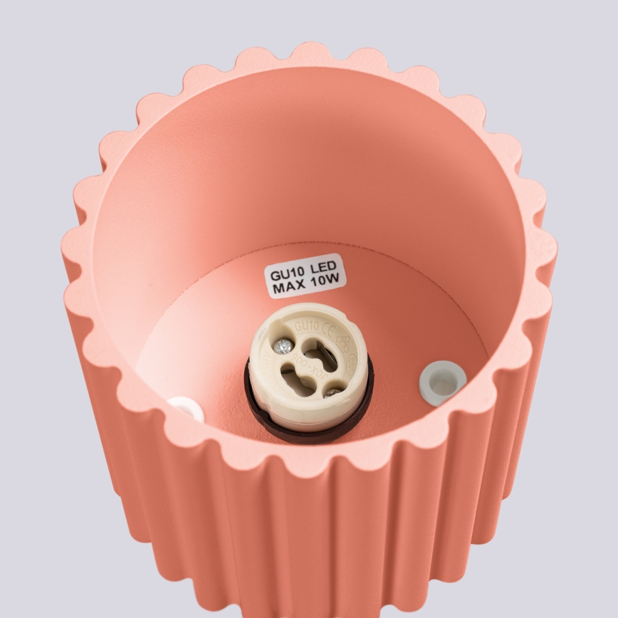 Brilagi - Točkovno svetilo SFERA 1xGU10/10W/230V premer 10 cm rožnato