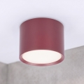 BRILAGI - Točkovno svetilo SMOOTH 1xGX53/15W/230V 60x82 mm bordo