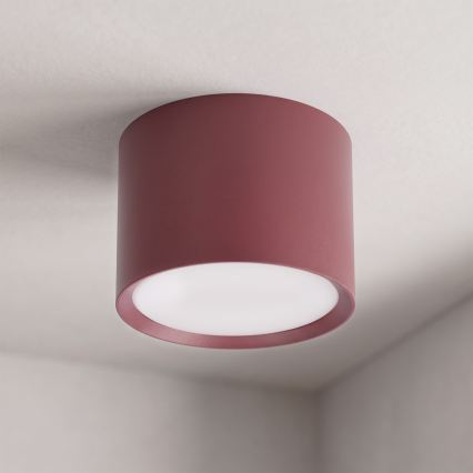 BRILAGI - Točkovno svetilo SMOOTH 1xGX53/15W/230V 60x82 mm bordo