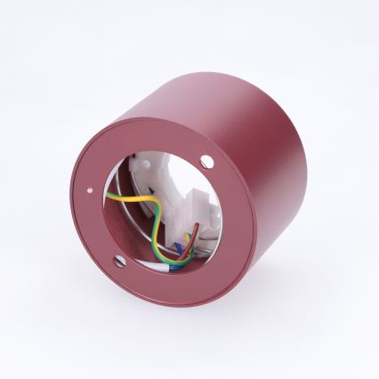 BRILAGI - Točkovno svetilo SMOOTH 1xGX53/15W/230V 60x82 mm bordo