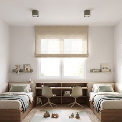 BRILAGI - Točkovno svetilo SMOOTH 1xGX53/15W/230V 60x82 mm temno zeleno