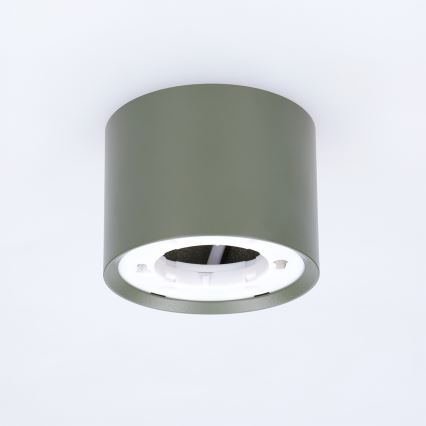 BRILAGI - Točkovno svetilo SMOOTH 1xGX53/15W/230V 60x82 mm temno zeleno