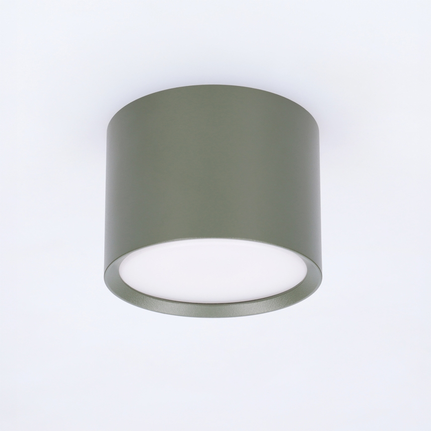 BRILAGI - Točkovno svetilo SMOOTH 1xGX53/15W/230V 60x82 mm temno zeleno