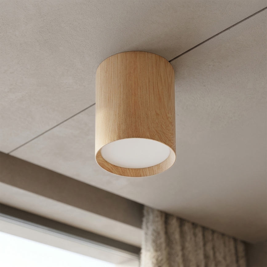 BRILAGI - Točkovno svetilo SMOOTH LONG 1xGX53/15W/230V 100x82 mm dekor hrasta