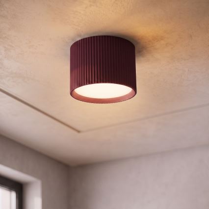 BRILAGI - Točkovno svetilo STRIPY 1xGX53/15W/230V 60x82 mm bordo