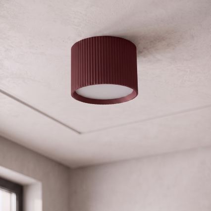 BRILAGI - Točkovno svetilo STRIPY 1xGX53/15W/230V 60x82 mm bordo