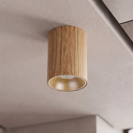 BRILAGI - Točkovno svetilo TRINE 1xGU10/30W/230V dekor hrasta