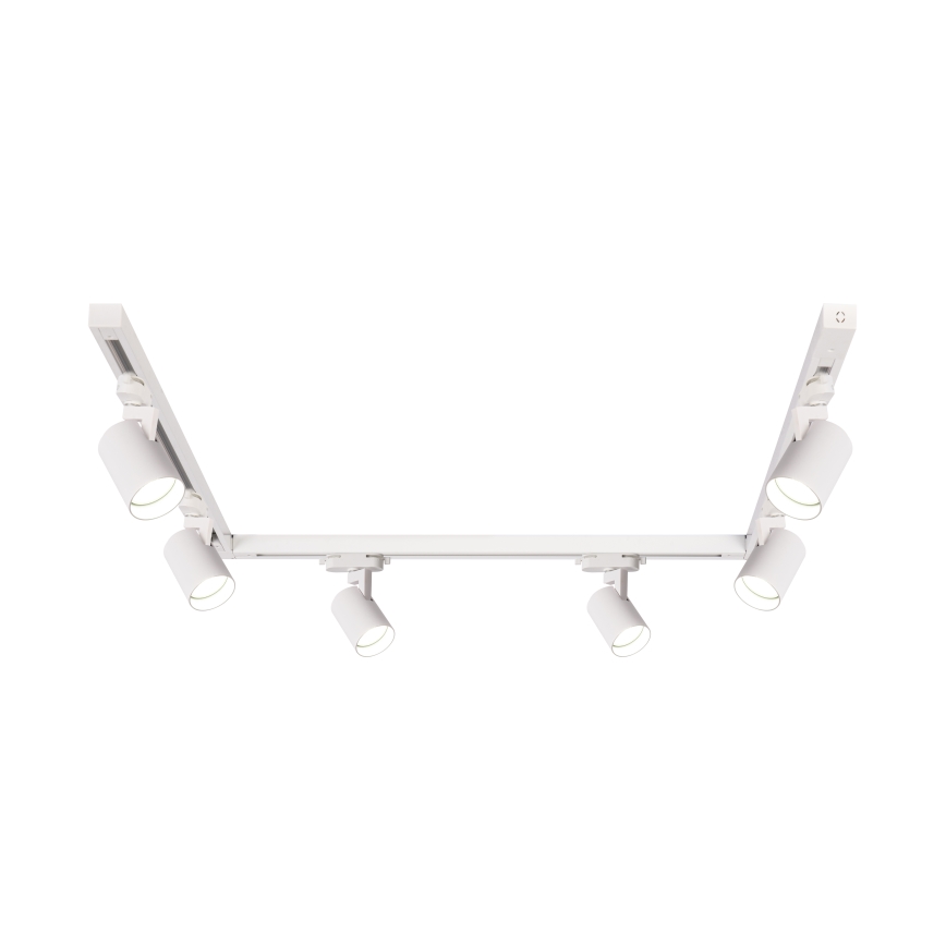 Brilagi - Točkovno svetilo v tirnem sistemu HUSKY 6xGU10/10W/230V bela