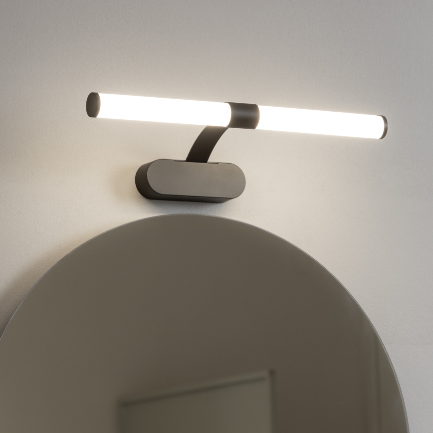 Brilagi - LED kopalniška osvetlitev za ogledalo 2v1 TUBEO LED/6W/230V 40 cm IP44 črna