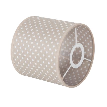 BRILAGI - Univerzalen abažur BOBO E27 premer 15 cm bež/pikice