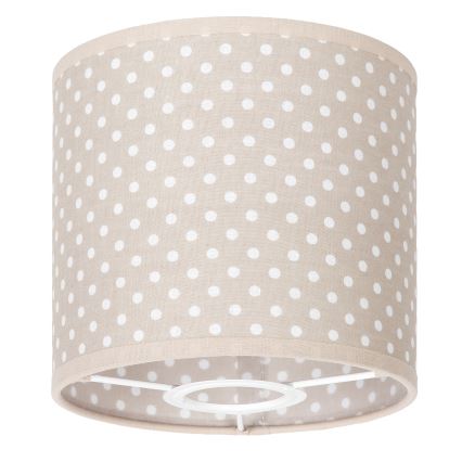 BRILAGI - Univerzalen abažur BOBO E27 premer 15 cm bež/pikice