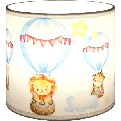 Brilagi - Univerzalni abažur BOBO E27 premer 15 cm bel/živali