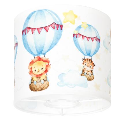 BRILAGI - Univerzalni abažur BOBO E27 premer 15 cm bel/živali