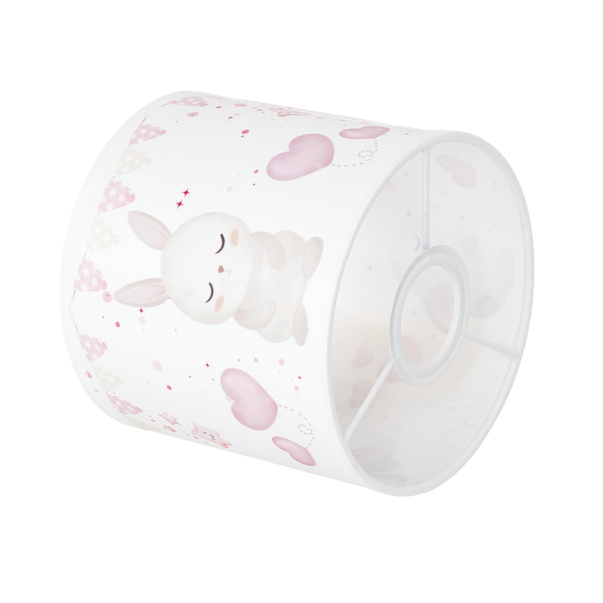 Brilagi - Univerzalni abažur BOBO E27, premer 15 cm, krem/zajčki