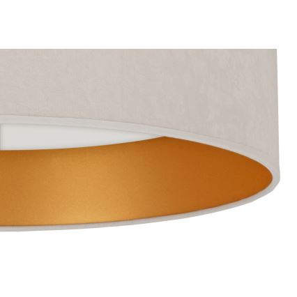 Brilagi - Univerzalni nadomestni abažur VELVET, premer 30 cm, kremna/zlata