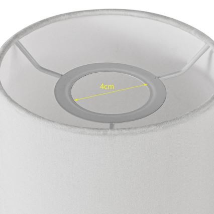 Brilagi - Univerzalni senčnik NUBILA E27 15,5x14 cm bela