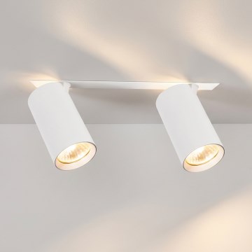 Brilagi - Vgradna stropna svetilka SELE 2xGU10/30W/230V bela