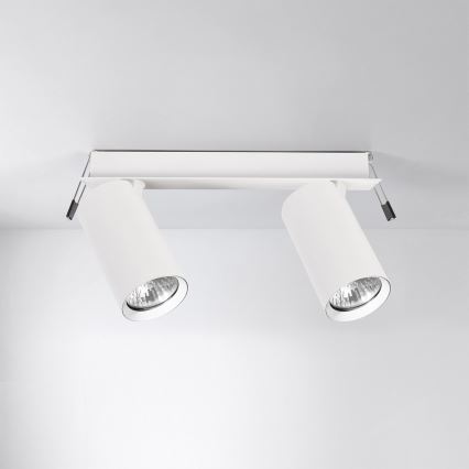 Brilagi - Vgradna stropna svetilka SELE 2xGU10/30W/230V bela