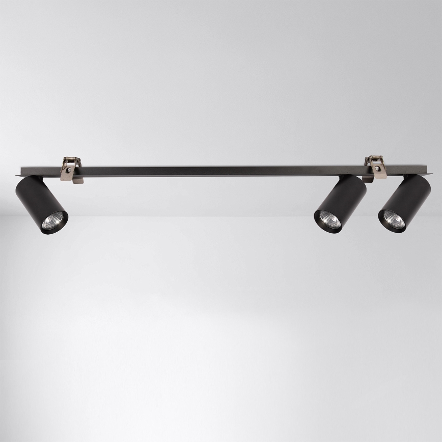Brilagi - vgradna stropna svetilka SELE 3xGU10/30W/230V črna