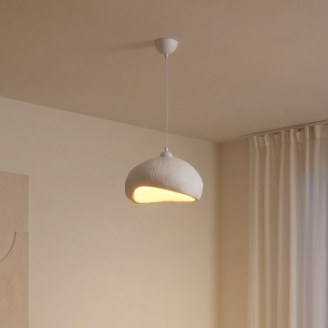 Brilagi - Viseča svetilka na kabel WABI SABI 1xE27/40W/230V Ø 32 cm bela