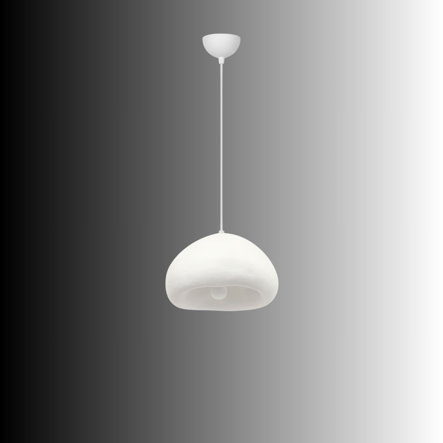 Brilagi - Viseča svetilka na kabel WABI SABI 1xE27/40W/230V Ø 32 cm bela