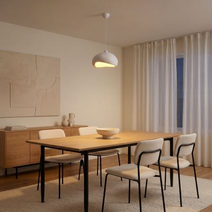 Brilagi - Viseča svetilka na kabel WABI SABI 1xE27/40W/230V Ø 32 cm bela